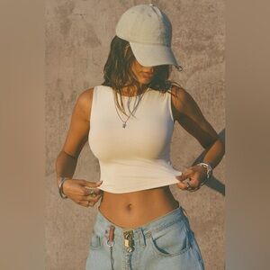 Joah Brown Second Skin Tank in Sueded Yuma XS/S